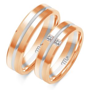 Eksklusive Vielsesringe Simply Love OE9-4