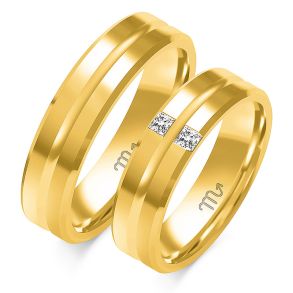 Eksklusive Vielsesringe Simply Love OE9