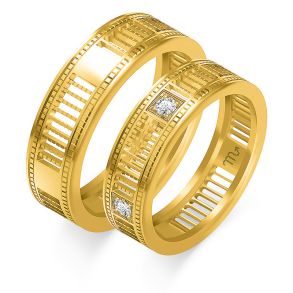 Eksklusive Vielsesringe Simply Love OP12