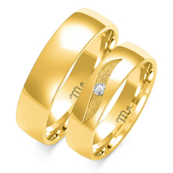 Eksklusive Vielsesringe Simply Love OP14