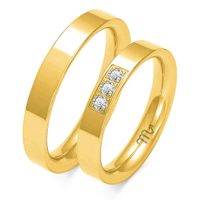 Eksklusive Vielsesringe Simply Love OP16