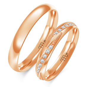 Eksklusive Vielsesringe Simply Love OP24-2