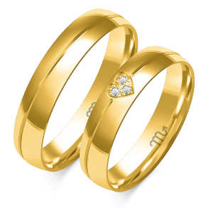 Eksklusive Vielsesringe Simply Love OP26