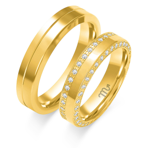 Eksklusive Vielsesringe Simply Love OP28