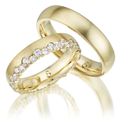 Eksklusive Vielsesringe Elegance S279