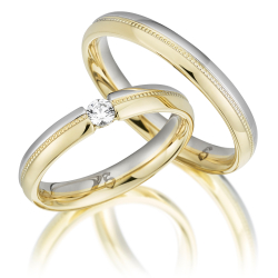 Eksklusive Vielsesringe Elegance S282