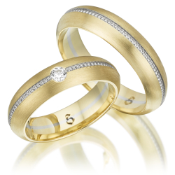 Eksklusive Vielsesringe Elegance S283
