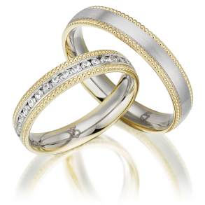 Eksklusive Vielsesringe Elegance S285