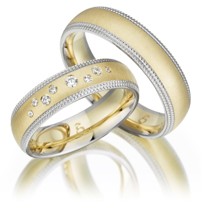 Eksklusive Vielsesringe Elegance S286