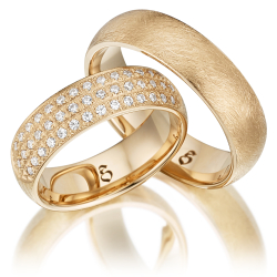Eksklusive Vielsesringe Elegance S289