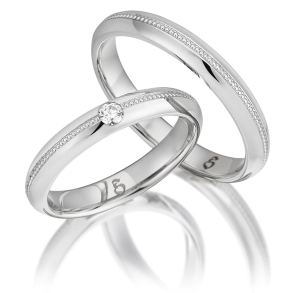 Eksklusive Vielsesringe Elegance S294