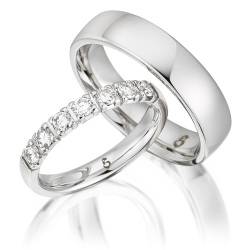 Eksklusive Vielsesringe Elegance S295