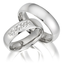 Eksklusive Vielsesringe Elegance S296