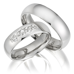 Eksklusive Vielsesringe Elegance S296