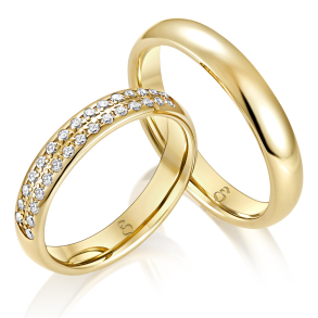 Eksklusive Vielsesringe Elegance S414