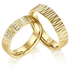 Eksklusive Vielsesringe Elegance S415