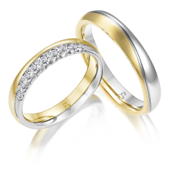 Eksklusive Vielsesringe Elegance S416