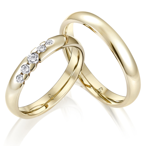 Eksklusive Vielsesringe Elegance S419
