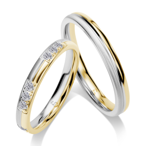 Eksklusive Vielsesringe Elegance S405