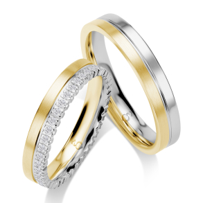 Eksklusive Vielsesringe Elegance S406