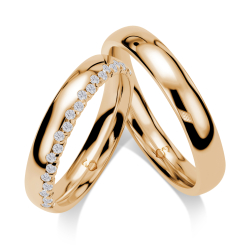 Eksklusive Vielsesringe Elegance S409