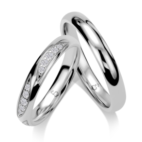 Eksklusive Vielsesringe Elegance S412