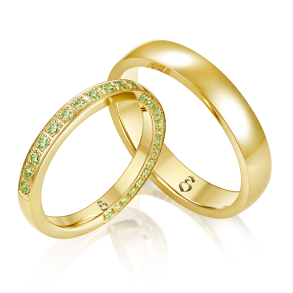 Eksklusive Vielsesringe Elegance S501