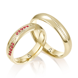 Eksklusive Vielsesringe Elegance S505