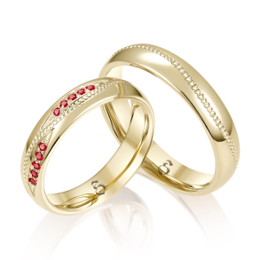Eksklusive Vielsesringe Elegance S505