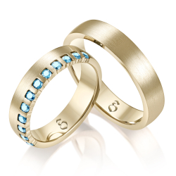 Eksklusive Vielsesringe Elegance S506