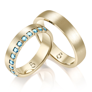 Eksklusive Vielsesringe Elegance S506