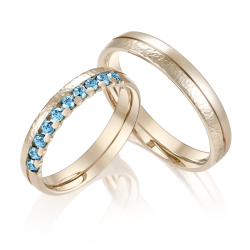 Eksklusive Vielsesringe Elegance S508