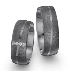 Eksklusive Vielsesringe Tantal Amourina 7008