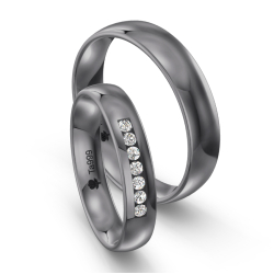 Eksklusive Vielsesringe Tantal Amourina 7011