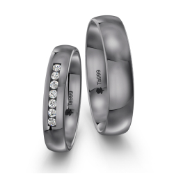 Eksklusive Vielsesringe Tantal Amourina 7011