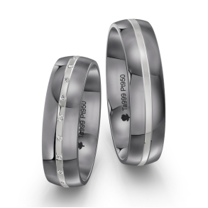 Eksklusive Vielsesringe Tantal Amourina 7014