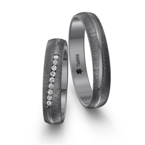 Eksklusive Vielsesringe Tantal Amourina 7016