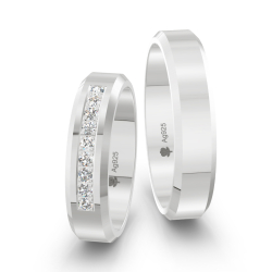 Vielsesringe Slv Amourina 9002