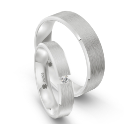 Vielsesringe Slv Amourina 9006