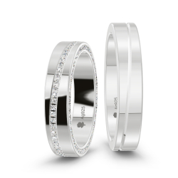 Vielsesringe Slv Amourina 9008