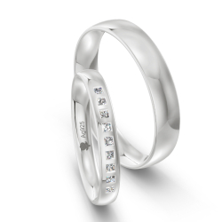 Vielsesringe Slv Amourina 9012