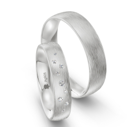 Vielsesringe Slv Amourina 9015