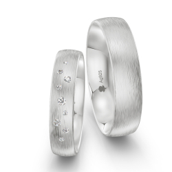 Vielsesringe Slv Amourina 9015