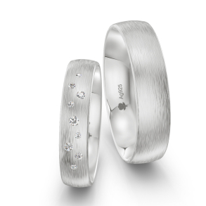 Vielsesringe Slv Amourina 9015