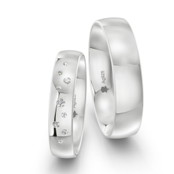 Vielsesringe Slv Amourina 9016