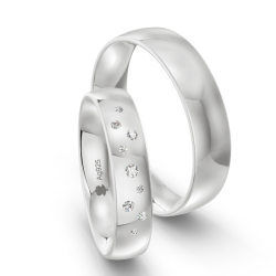 Vielsesringe Slv Amourina 9016