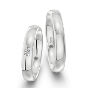 Vielsesringe Slv Amourina 9023