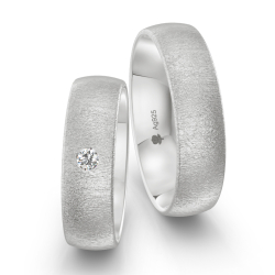 Vielsesringe Slv Amourina 9025