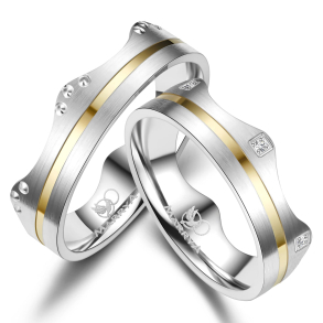 Eksklusive Vielsesringe Slv SG01-1