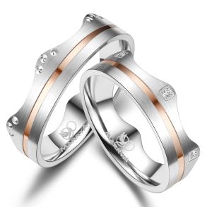 Eksklusive Vielsesringe Slv SG01-2